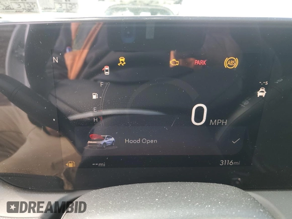 2024 Buick Encore GX Preferred with VIN KL4AMCSL6RB134878, listed as a Copart auction lot 47115555 with 3,116 mi miles and Salvage title. Bid and sale history available at DreamBid. Image 9.