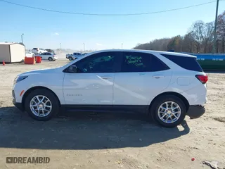 2022 Chevrolet Equinox LS with VIN 3GNAXHEV5NS170333, listed as a IAAI auction lot 41149010 with 55,793 mi miles. Bid and sale history available at carsss.com. Image 14.