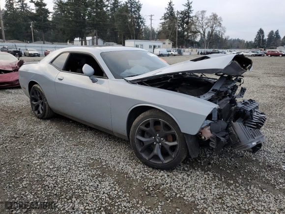 2020 Dodge Challenger SXT with VIN 2C3CDZAG4LH235989, listed as a Copart auction lot 88759665 with 38,218 mi miles and Salvage Title. Bid and sale history available at carsss.com. Image 4.