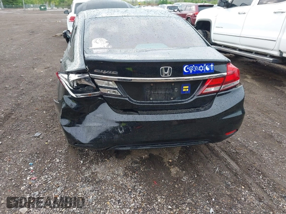2015 Honda Civic EX with VIN 19XFB2F80FE044058, listed as a IAAI auction lot 42108396 with 134,515 mi miles and . Bid and sale history available at carsss.com. Image 6.