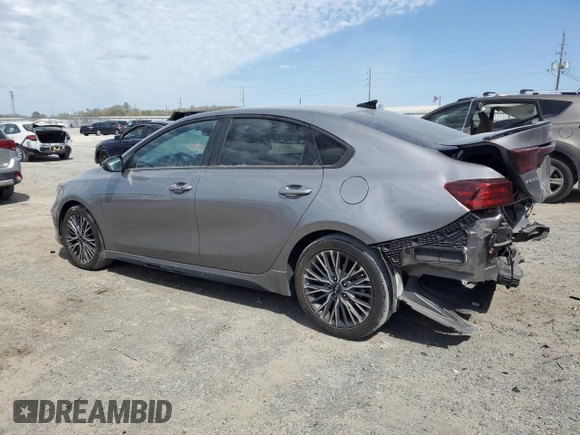 2023 Kia Forte GT-Line with VIN 3KPF54AD6PE572714, listed as a Copart auction lot 48955445 with 36,328 mi miles and Non Repairable. Bid and sale history available at carsss.com. Image 2.