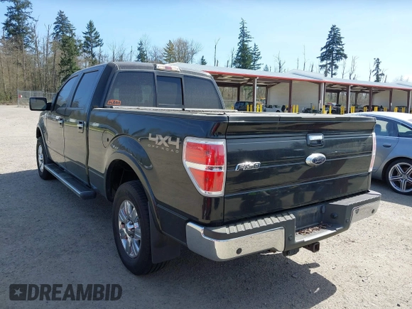 2011 Ford F-150 XLT with VIN 1FTFW1ET8BFB62072, listed as a IAAI auction lot 41960195 with 199,089 mi miles. Bid and sale history available at carsss.com. Image 3.