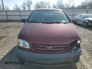2002 Toyota Sienna LE with VIN 4T3ZF13C62U503242, listed as a Copart auction lot 81614164 with 126,234 mi miles and Salvage Title. Bid and sale history available at carsss.com. Image 5.