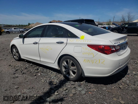 2012 Hyundai Sonata Limited with VIN 5NPEC4AC0CH434116, listed as a Copart auction lot 55217325 with 128,011 mi miles and Salvage Title. Bid and sale history available at DreamBid. Image 2.
