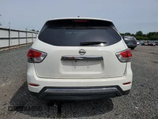 2016 Nissan Pathfinder S with VIN 5N1AR2MN0GC616376, listed as a Copart auction lot 57779555 with 150,896 mi miles and Salvage title. Bid and sale history available at DreamBid. Image 6.