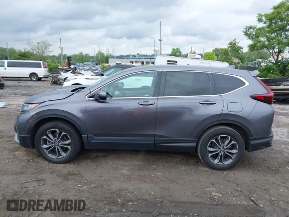 2021 Honda CR-V EX-L with VIN 2HKRW2H83MH607305, listed as a IAAI auction lot 42254257 with 73,291 mi miles and . Bid and sale history available at DreamBid. Image 14.