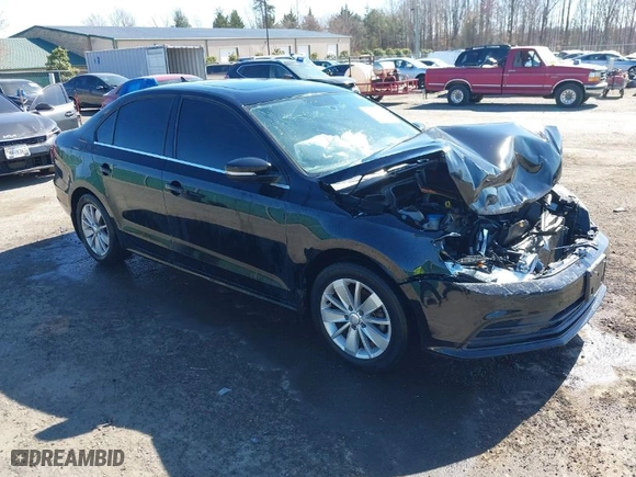 2016 Volkswagen Jetta Sedan 1.4T SE w/Connectivity with VIN 3VWD67AJ1GM369678, listed as a IAAI auction lot 41828693 with 110,964 mi miles. Bid and sale history available at carsss.com. Image 1.
