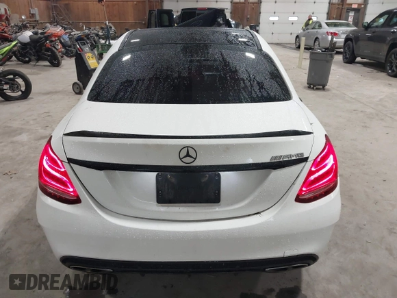 2016 Mercedes-Benz C 450 AMG with VIN 55SWF6EB5GU112843, listed as a IAAI auction lot 41857657 with 114,594 mi miles and . Bid and sale history available at carsss.com. Image 16.