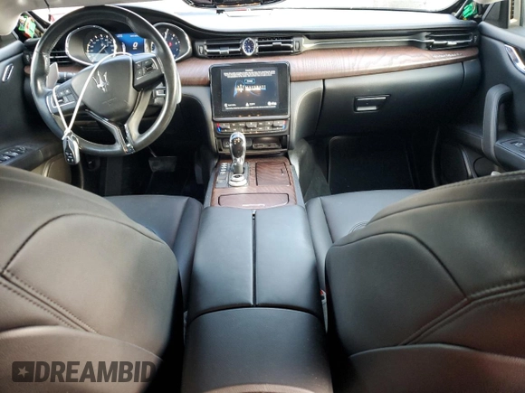 2018 Maserati Quattroporte S Q4 z VIN ZAM56YRA5J1286580, wystawiony jako Copart lot #71858884 z przebiegiem 27 339 mil mil oraz Szkoda całkowita • Salvage title. Historia ofert i sprzedaży dostępna na DreamBid. Obrazek 8.