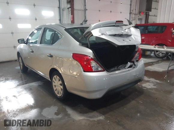 2019 Nissan Versa SV with VIN 3N1CN7AP4KL846496, listed as a IAAI auction lot 41145921 with 52,795 mi miles and . Bid and sale history available at DreamBid. Image 3.