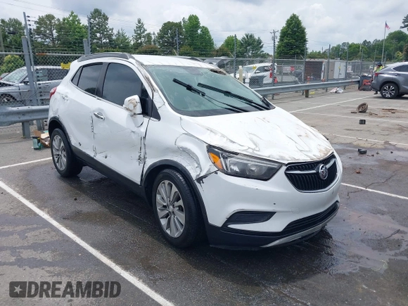 2017 Buick Encore Preferred z VIN KL4CJASB7HB000764, wystawiony jako IAAI lot #42379268 z przebiegiem Nie podano mil oraz . Historia ofert i sprzedaży dostępna na DreamBid. Obrazek 1.