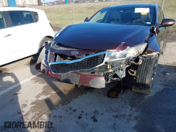 2012 Kia Optima EX with VIN 5XXGN4A74CG041804, listed as a IAAI auction lot 41152387 with 167,738 mi miles. Bid and sale history available at carsss.com. Image 19.