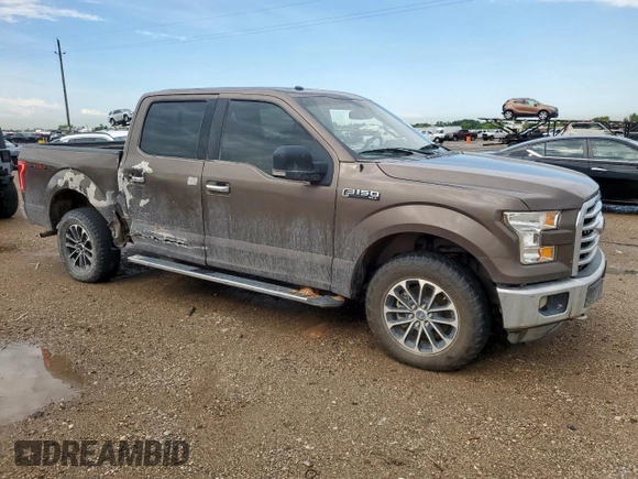 2016 Ford F-150 XLT with VIN 1FTEW1EF3GKD36571, listed as a Copart auction lot 59900635 with 205,664 mi miles and Salvage title. Bid and sale history available at DreamBid. Image 4.