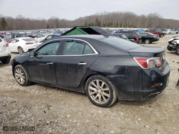 2013 Chevrolet Malibu LTZ with VIN 1G11H5SA0DF138679, listed as a Copart auction lot 46990145 with 150,557 mi miles and Clean Title. Bid and sale history available at carsss.com. Image 2.