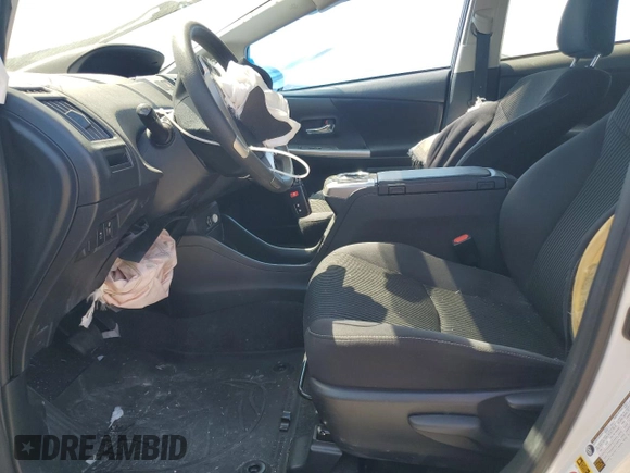2017 Toyota Prius v Two with VIN JTDZN3EU0HJ070917, listed as a Copart auction lot 50541165 with 13,177 mi miles and Salvage Title. Bid and sale history available at carsss.com. Image 7.