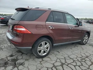 2013 Mercedes-Benz M 350 with VIN 4JGDA5JB4DA256763, listed as a Copart auction lot 51978225 with 153,819 mi miles and Clean Title. Bid and sale history available at DreamBid. Image 3.