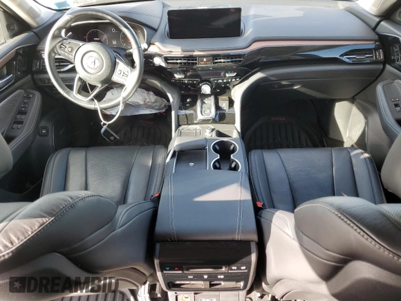 2022 Acura MDX w/Technology Package with VIN 5J8YE1H44NL014265, listed as a Copart auction lot 78062084 with 42,840 mi miles and Salvage Title. Bid and sale history available at carsss.com. Image 8.