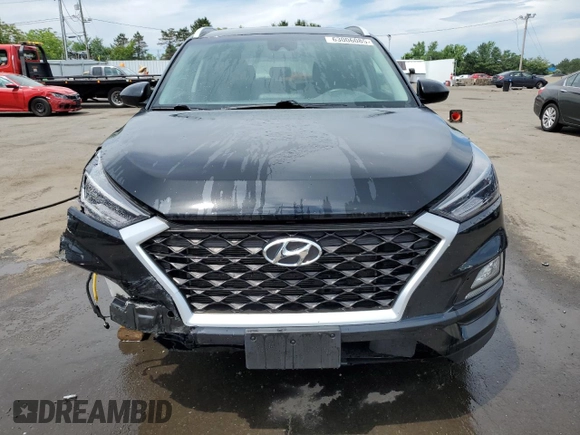2020 Hyundai Tucson Ultimate with VIN KM8J3CALXLU280153, listed as a Copart auction lot 63006085 with 68,770 mi miles and Salvage title. Bid and sale history available at DreamBid. Image 5.