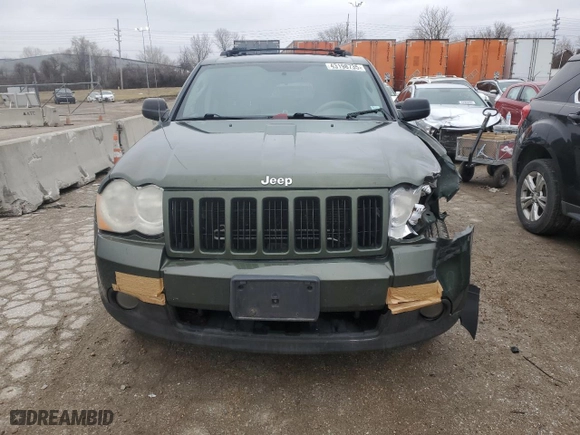 2008 Jeep Grand Cherokee Laredo with VIN 1J8HR48N38C170338, listed as a Copart auction lot 43198735 with 210,908 mi miles and Salvage Title. Bid and sale history available at carsss.com. Image 5.