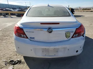 2011 Buick Regal CXL RL6 with VIN W04GU5GC8B1006393, listed as a Copart auction lot 87379844 with 112,188 mi miles and Salvage Title. Bid and sale history available at carsss.com. Image 6.