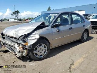 2001 Honda Civic LX z VIN 1HGES16591L036912, wystawiony jako Copart lot #55562945 z przebiegiem Nie podano mil oraz Tytuł czysty. Historia ofert i sprzedaży dostępna na DreamBid. Obrazek 1.