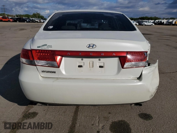 2006 Hyundai Azera SE с VIN KMHFC46F96A072558, выставлен на аукционе Copart как лот 57644625 с пробегом 156 743 миль миль и Списание • Salvage title. История ставок и продаж доступна на DreamBid. Изображение 6.