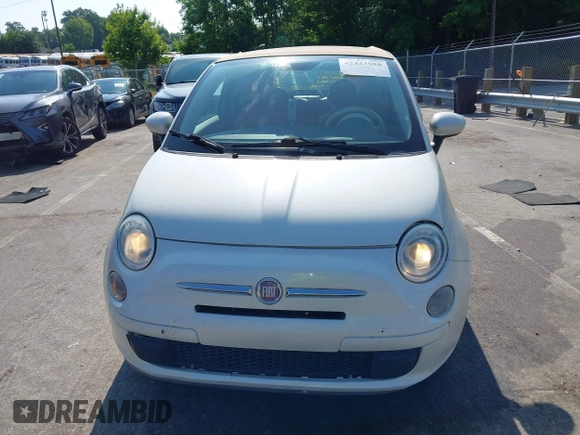 2013 FIAT 500 Pop with VIN 3C3CFFDR7DT512732, listed as a IAAI auction lot 42443988 with 120,681 mi miles and . Bid and sale history available at DreamBid. Image 13.