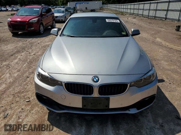 2018 BMW 4 Series 430i xDrive with VIN WBA4Z3C56JEC47835, listed as a Copart auction lot 59379125 with 159,907 mi miles and Salvage title. Bid and sale history available at DreamBid. Image 5.