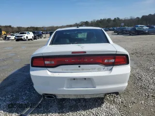 2012 Dodge Charger Police with VIN 2C3CDXAG7CH240124, listed as a Copart auction lot 42676875 with 121,937 mi miles and Salvage Title. Bid and sale history available at carsss.com. Image 6.