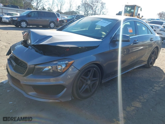 2014 Mercedes-Benz CLA-Class CLA 250 with VIN WDDSJ4EBXEN134893, listed as a IAAI auction lot 41144141 with 123,380 mi miles. Bid and sale history available at carsss.com. Image 17.