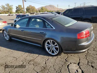 2008 Audi S8 z VIN WAUPN94EX8N014624, wystawiony jako Copart lot #77327484 z przebiegiem 160 123 mil mil oraz Czysty tytuł • Clean title. Historia ofert i sprzedaży dostępna na DreamBid. Obrazek 2.