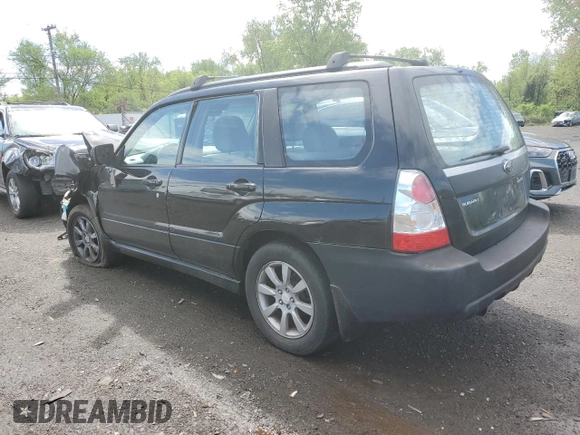 2007 Subaru Forester X with VIN JF1SG65627H725217, listed as a Copart auction lot 55703225 with Not provided miles and Salvage title. Bid and sale history available at DreamBid. Image 2.