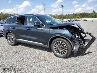 2023 Lincoln Aviator Reserve with VIN 5LM5J7WC9PGL11580, listed as a Copart auction lot 78401094 with 0 mi miles and Salvage Title. Bid and sale history available at carsss.com. Image 4.