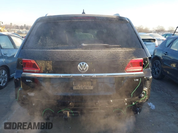 2019 Volkswagen Atlas SEL with VIN 1V2ER2CAXKC547918, listed as a IAAI auction lot 41278157 with 48,175 mi miles and . Bid and sale history available at DreamBid. Image 17.