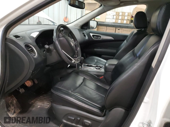 2017 Nissan Pathfinder SL with VIN 5N1DR2MM6HC684865, listed as a Copart auction lot 54180065 with 141,716 mi miles and Clean Title. Bid and sale history available at DreamBid. Image 7.