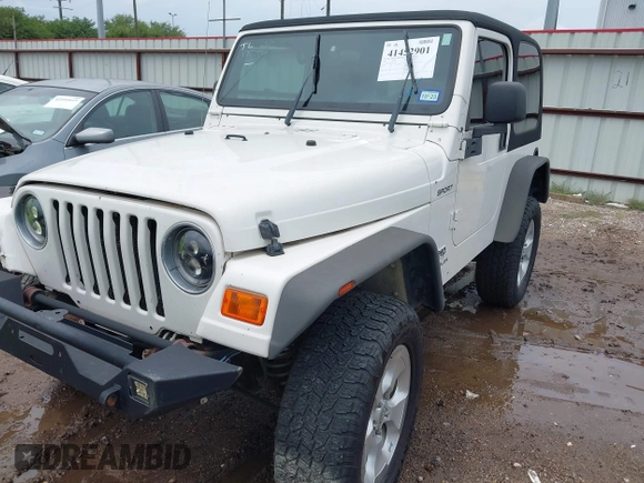 2003 Jeep Wrangler Sport with VIN 1J4FA49S43P362339, listed as a IAAI auction lot 41452901 with 208,128 mi miles and . Bid and sale history available at DreamBid. Image 18.