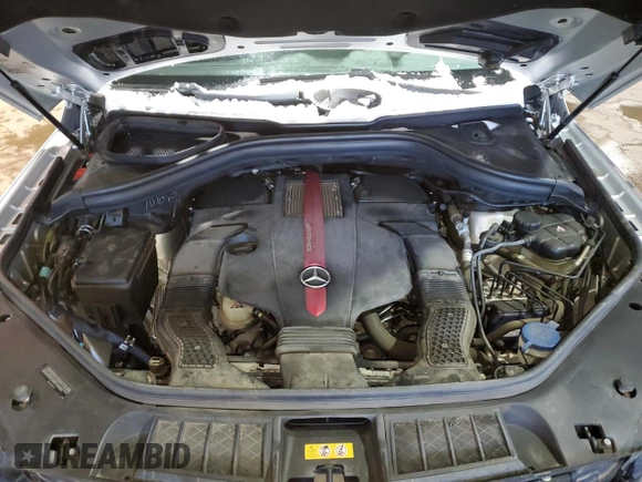 2018 Mercedes-Benz GLE 43 AMG with VIN 4JGDA6EB8JB107469, listed as a Copart auction lot 42088005 with 107,640 mi miles and Salvage Title. Bid and sale history available at DreamBid. Image 12.