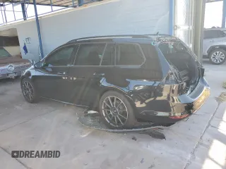 2017 Volkswagen Golf SportWagen S with VIN 3VW017AU0HM503220, listed as a Copart auction lot 61067774 with 41,155 mi miles and Salvage Title. Bid and sale history available at carsss.com. Image 2.