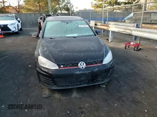 2015 Volkswagen GTI SE with VIN 3VW4T7AU8FM005632, listed as a Copart auction lot 81136184 with 92,886 mi miles and Salvage Title. Bid and sale history available at DreamBid. Image 10.