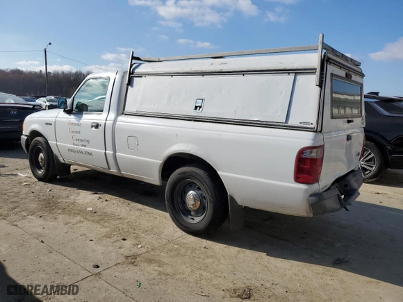 2002 Ford Ranger XL with VIN 1FTYR10D82PA96777, listed as a Copart auction lot 48291035 with 110,514 mi miles and Salvage Title. Bid and sale history available at carsss.com. Image 2.