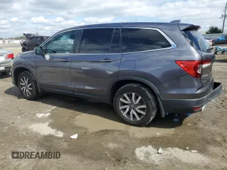 2021 Honda Pilot EX-L z VIN 5FNYF6H58MB052178, wystawiony jako Copart lot #46274875 z przebiegiem 52 104 mil mil oraz Nie do naprawy • Non repairable. Historia ofert i sprzedaży dostępna na DreamBid. Obrazek 2.