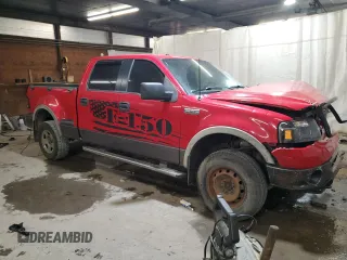 2006 Ford F-150 XLT with VIN 1FTPW04576KD15913, listed as a Copart auction lot 77202854 with 238,456 mi miles and Salvage Title. Bid and sale history available at carsss.com. Image 4.