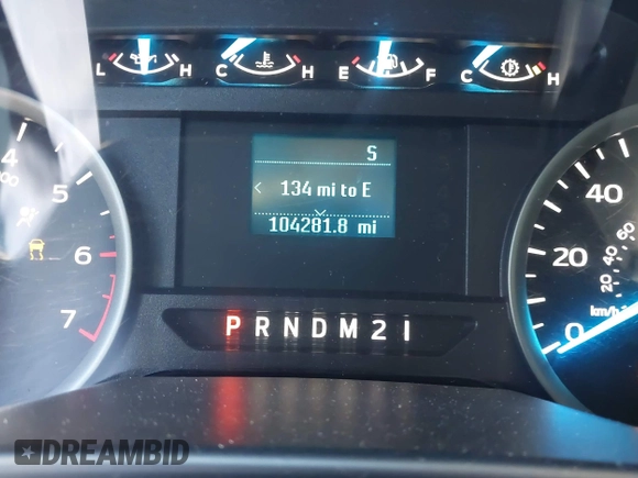 2015 Ford F-150 XL with VIN 1FTEW1CGXFKD98530, listed as a IAAI auction lot 41687753 with 104,281 mi miles. Bid and sale history available at carsss.com. Image 15.