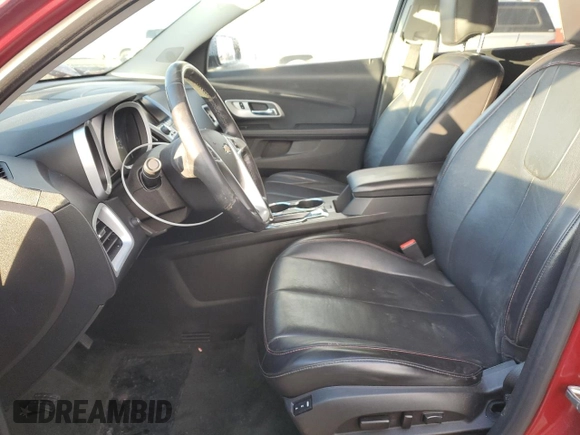 2012 Chevrolet Equinox LTZ with VIN 2GNFLGEK5C6242418, listed as a Copart auction lot 89406645 with 0 mi miles and Salvage Title. Bid and sale history available at carsss.com. Image 7.