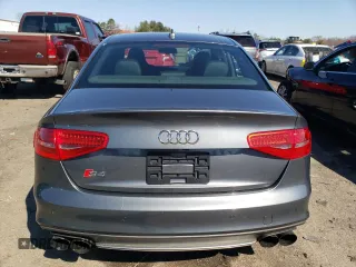 2015 Audi S4 Premium Plus with VIN WAUBGAFL8FA091434, listed as a Copart auction lot 46081473 with 169,356 mi miles. Bid and sale history available at carsss.com. Image 6.