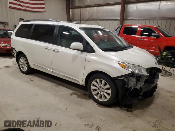 2017 Toyota Sienna XLE с VIN 5TDDZ3DC7HS148099, выставлен на аукционе Copart как лот 55327785 с пробегом 115 573 миль миль и Чистый • Clean title. История ставок и продаж доступна на DreamBid. Изображение 4.