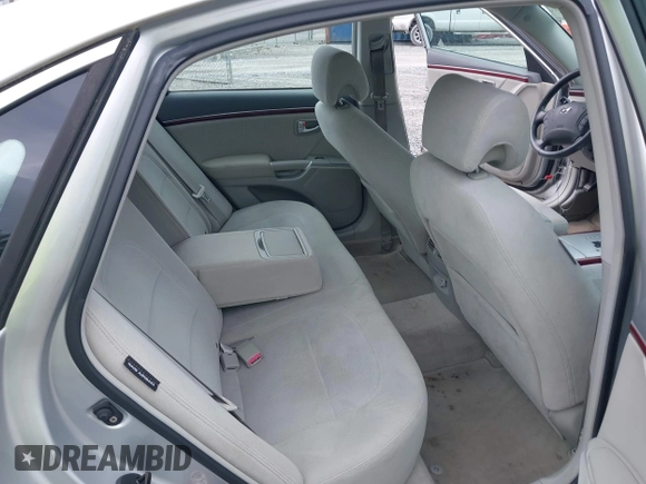 2007 Hyundai Azera SE z VIN KMHFC46F57A139674, wystawiony jako IAAI lot #42367838 z przebiegiem 257 981 mil mil oraz . Historia ofert i sprzedaży dostępna na DreamBid. Obrazek 8.