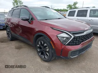 2023 Kia Sportage X-Line with VIN 5XYK6CAF9PG109234, listed as a IAAI auction lot 42070685 with 72,460 mi miles and . Bid and sale history available at DreamBid. Image 1.
