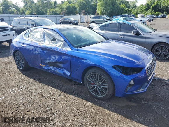 2019 Genesis G70 Advanced с VIN KMTG34LE4KU014629, выставлен на аукционе Copart как лот 63456695 с пробегом 45 662 миль миль и Списание • Salvage title. История ставок и продаж доступна на DreamBid. Изображение 4.
