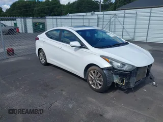 2015 Hyundai Elantra SE with VIN 5NPDH4AE3FH570257, listed as a IAAI auction lot 42836091 with 123,503 mi miles and . Bid and sale history available at DreamBid. Image 1.